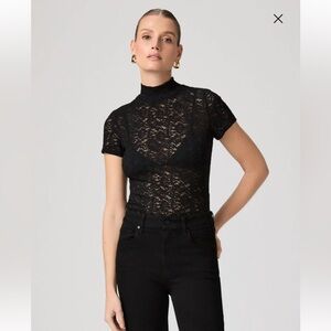 NWT Paige June Tee - Black, Small